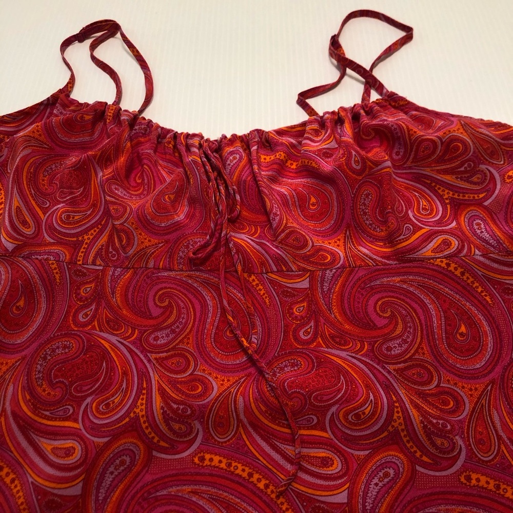 Banana Republic Paisley Tank Top Size L - Picture 14 of 15